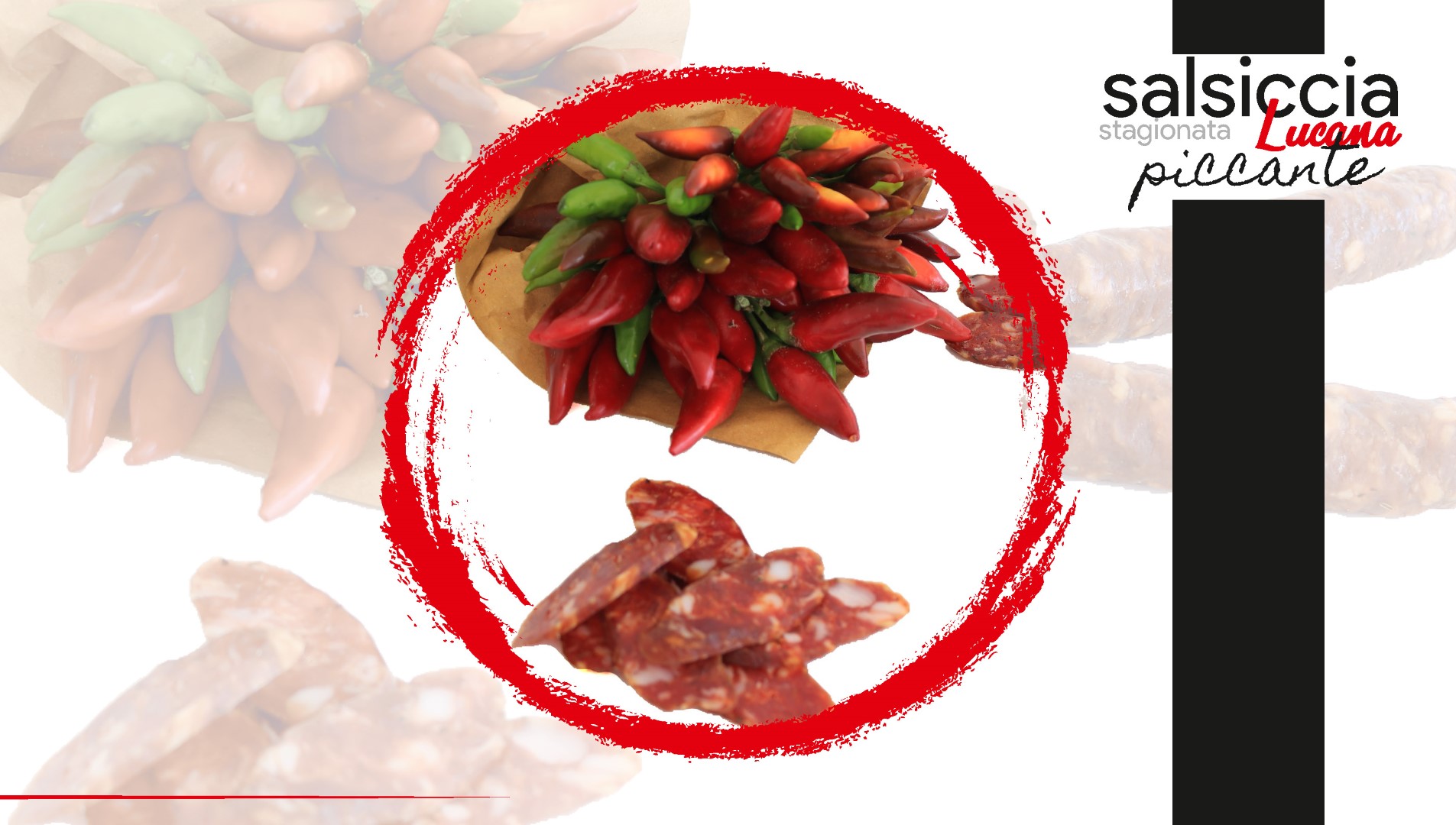 Salsiccia Lucana stagionata piccante 